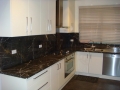 Charcoal Lightning Marble Kitchen