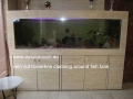 Vein Cut Travertine fish tank