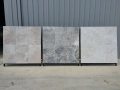 Classic Silver and Ivory Travertine